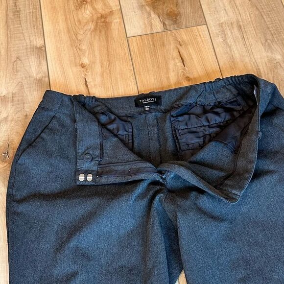 Talbots Woman Gray Dress Pants / Trousers Size 18P - Picture 4 of 11